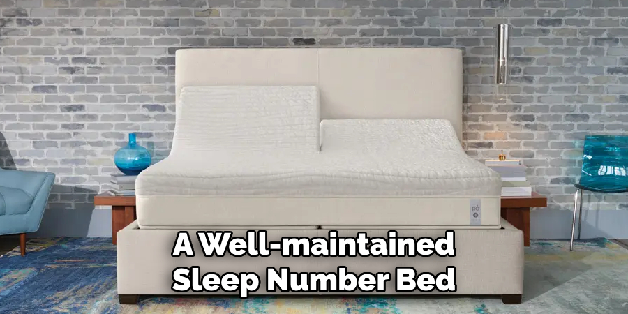 A Well-maintained Sleep Number Bed