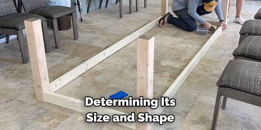 Determining Its Size and Shape