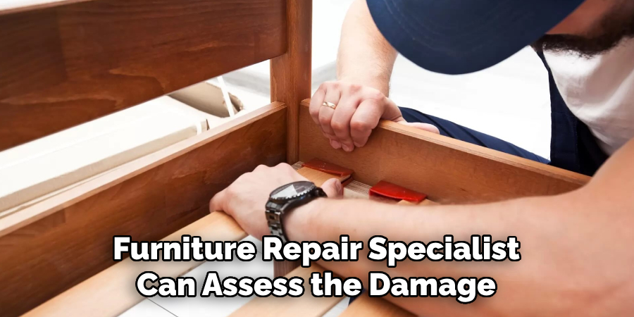 Furniture Repair Specialist Can Assess the Damage