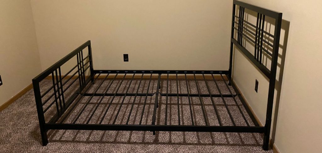 How to Disassemble Metal Bed Frame