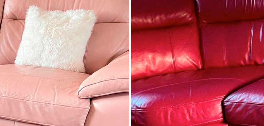 How to Get Paint of Leather Sofa