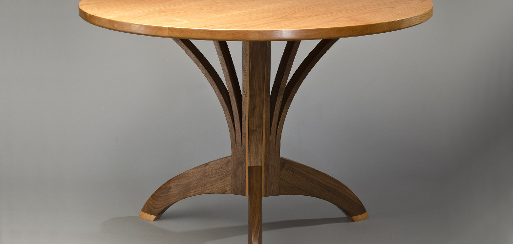 How to Make a Pedestal Table