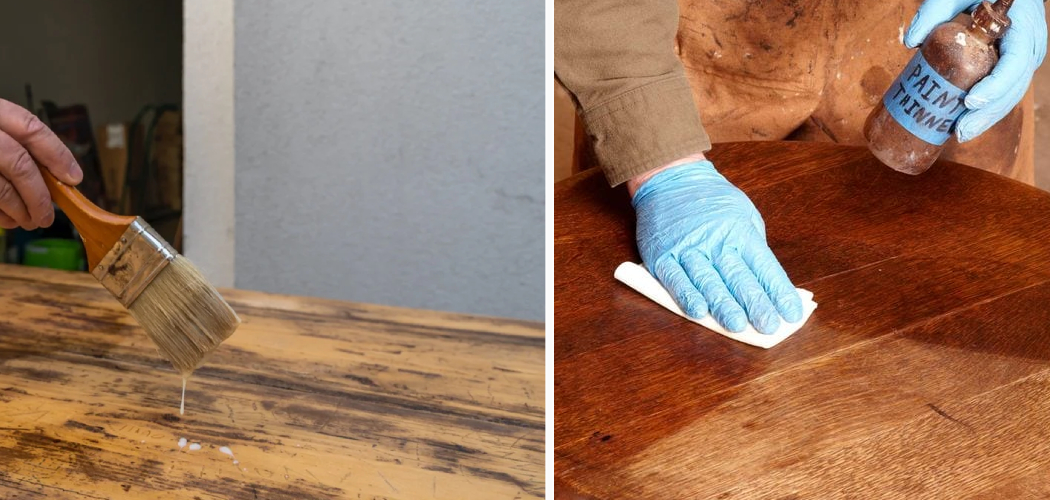 How to Refinish a Wooden Table