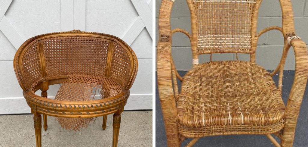 How to Repair Cane Chair