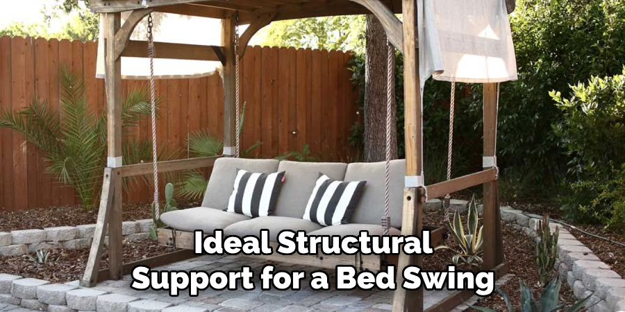 Ideal Structural Support for a Bed Swing