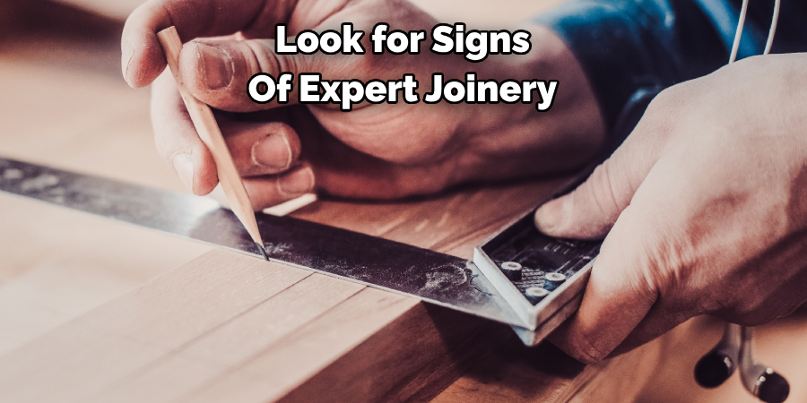 Look for Signs Of Expert Joinery