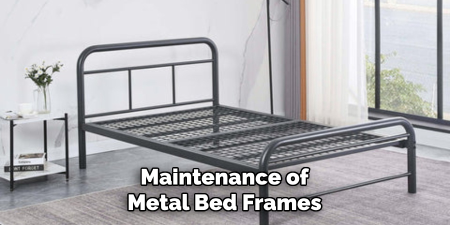 Maintenance of Metal Bed Frames