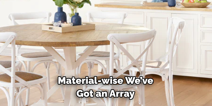 Material-wise We’ve Got an Array