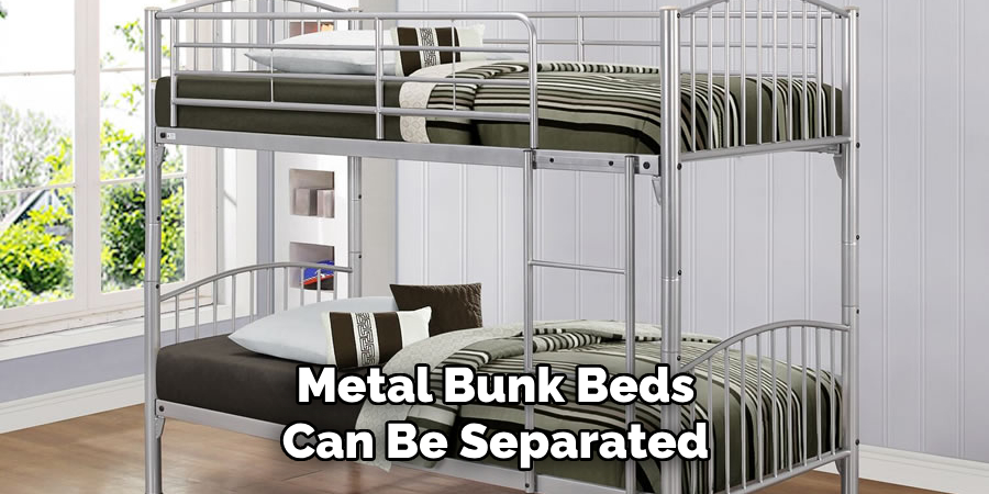 Metal Bunk Beds Can Be Separated