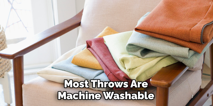 Most Throws Are Machine Washable