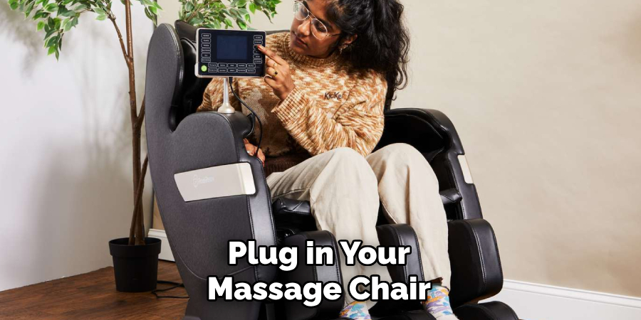 Plug in Your Massage Chair