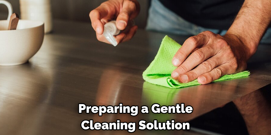 Preparing a Gentle Cleaning Solution