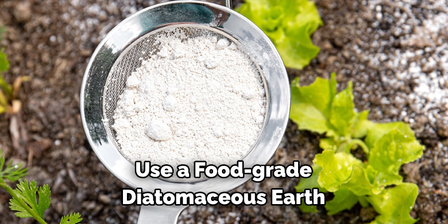 Use a Food-grade Diatomaceous Earth