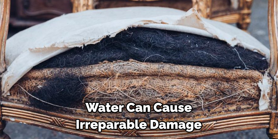 Water Can Cause Irreparable Damage