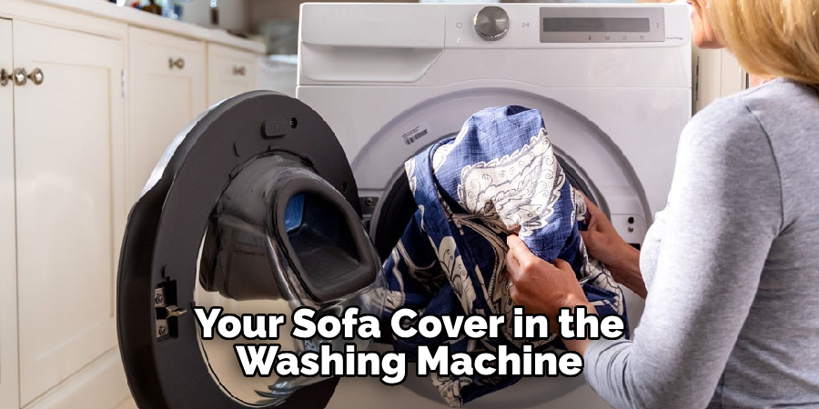 Your Sofa Cover in the Washing Machine