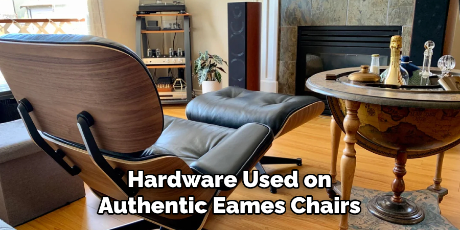 Hardware Used on Authentic Eames Chairs