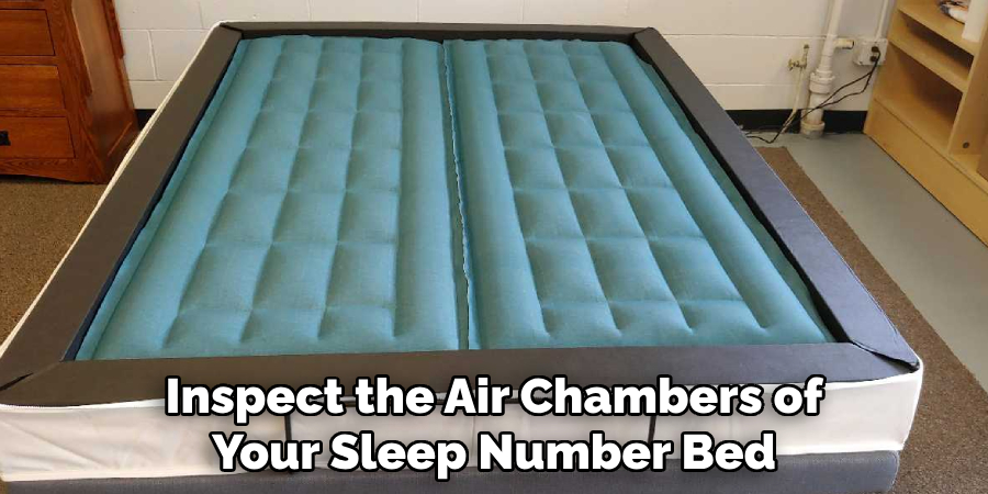 Inspect the Air Chambers of Your Sleep Number Bed