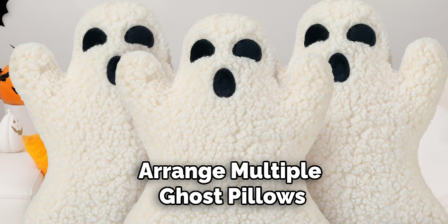 Arrange Multiple Ghost Pillows