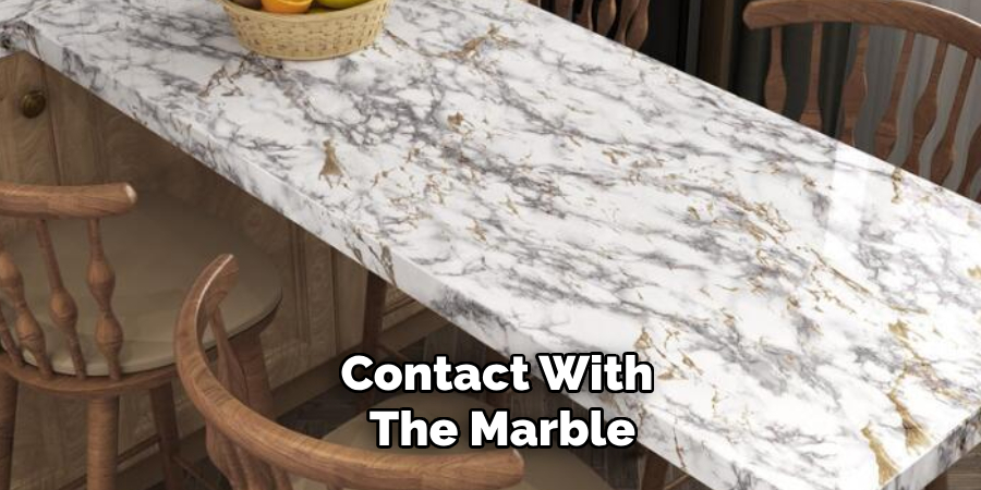 Contact With the Marble