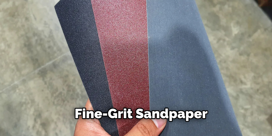 Fine-grit Sandpaper