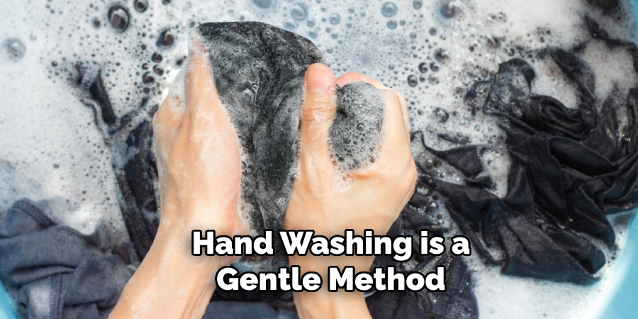 Hand Washing is a Gentle Method 