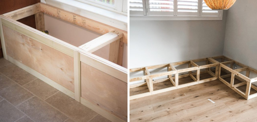 How to Build a Bench Seat With Storage