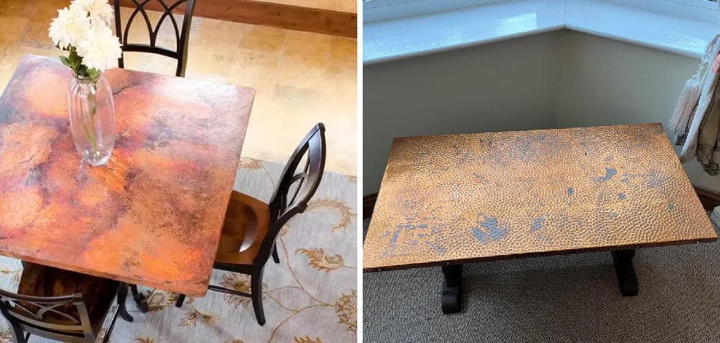 How to Clean Copper Table