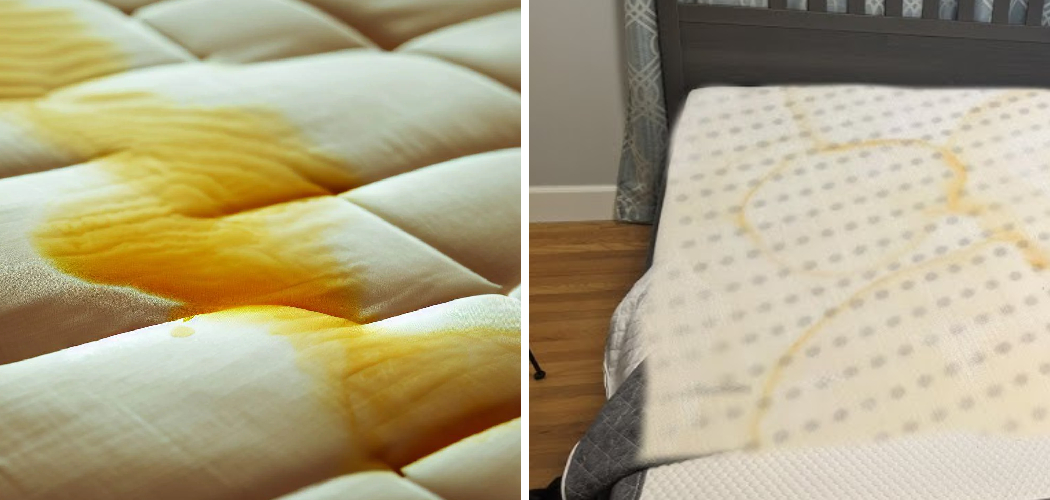 How to Clean Mattress Yellow Stains