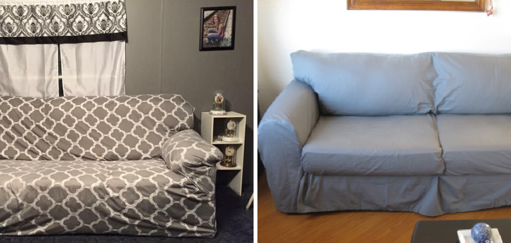 How to Cover Sofa With Bed Sheets