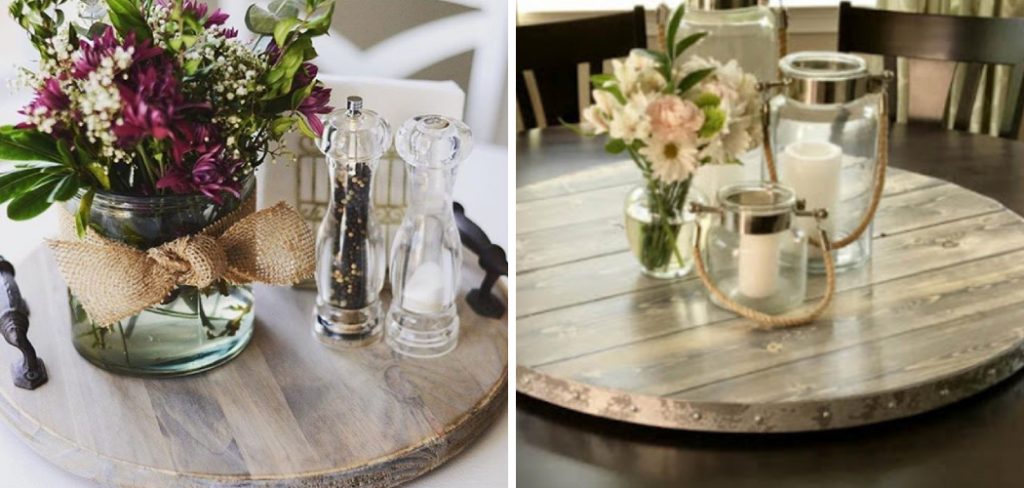 How to Decorate Lazy Susan on Dining Table