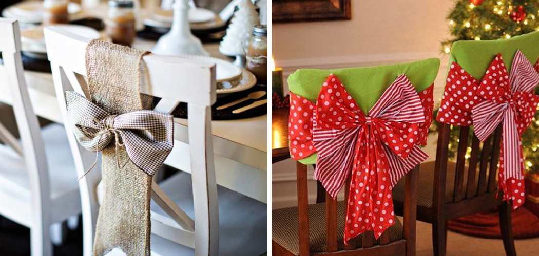 How to Decorate a Chair for Christmas