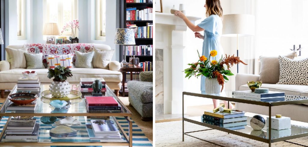 How to Display Coffee Table Books