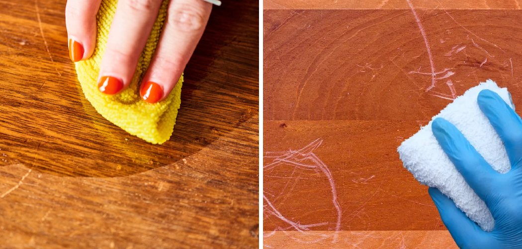 How to Fix a Scratch on A Wood Table