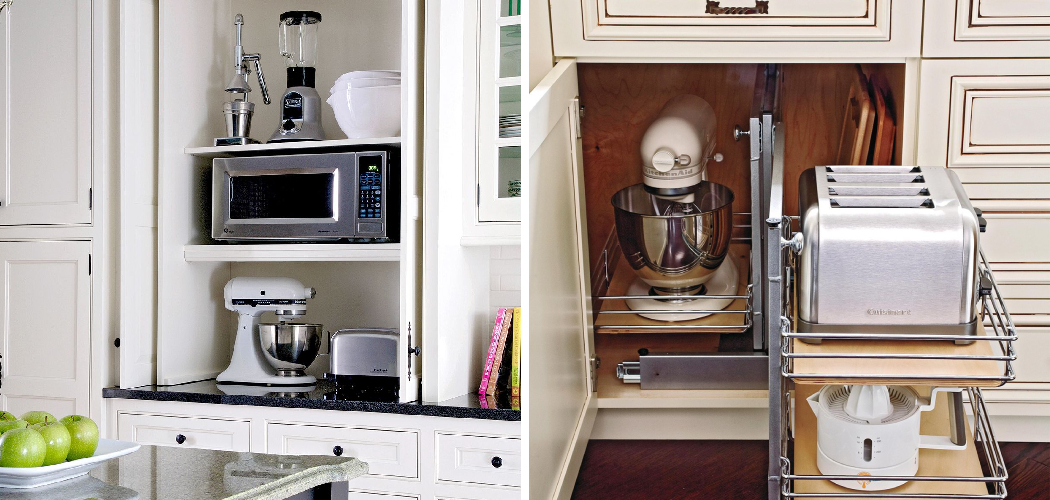 How to Hide Countertop Appliances