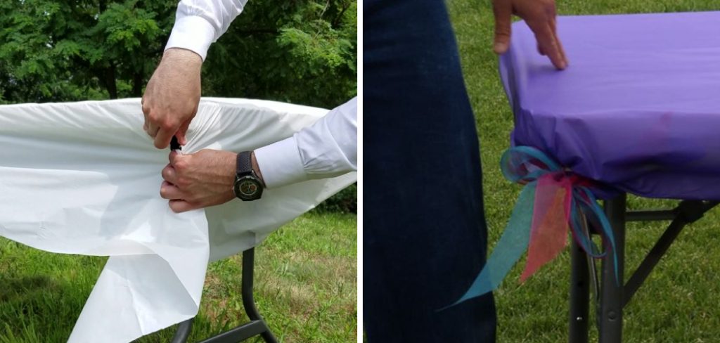 How to Keep Tablecloth in Place