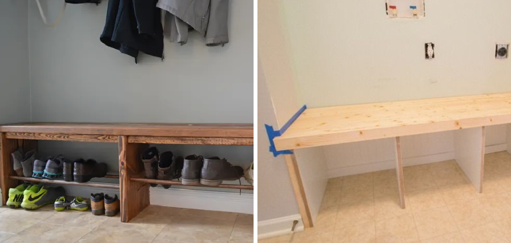 How to Make a Mudroom Bench