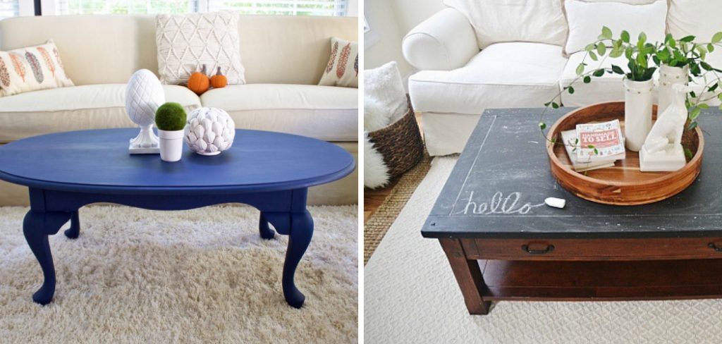 How to Paint a Coffee Table