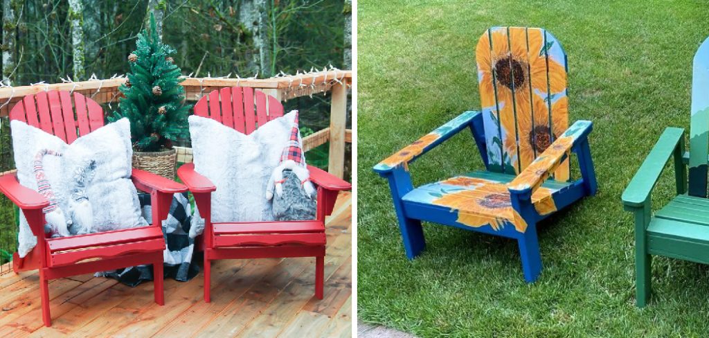 How to Repaint Adirondack Chairs