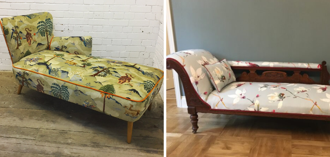 How to Reupholster a Chaise Chair