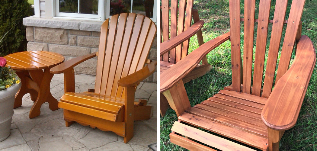 How to Stain Adirondack Chairs