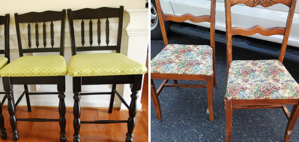 How to Upholster the Back of a Wooden Dining Chair