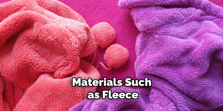 Materials Such as Fleece