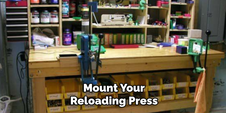 Mount Your Reloading Press