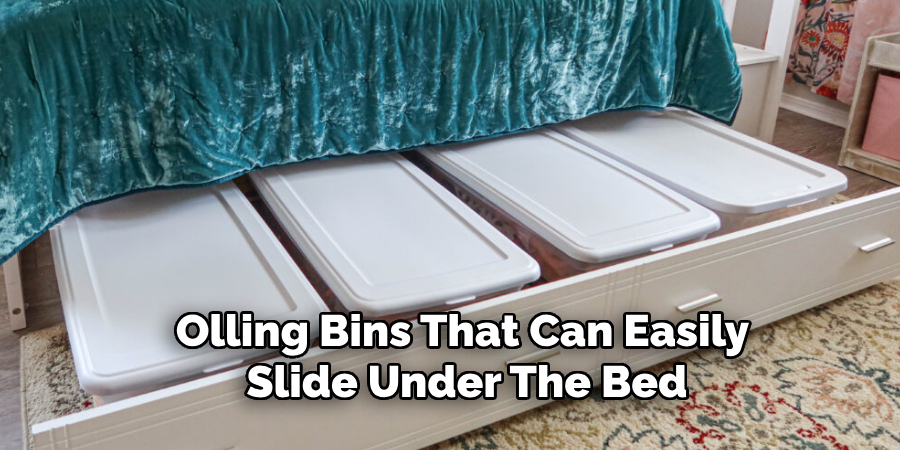 Olling Bins That Can Easily Slide Under the Bed