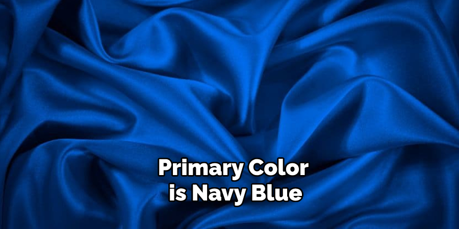 Primary Color is Navy Blue