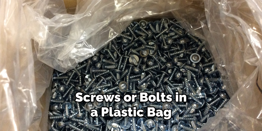 Screws or Bolts in a Plastic Bag 