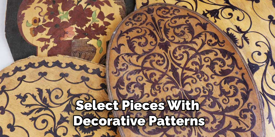 Select Pieces With Decorative Patterns