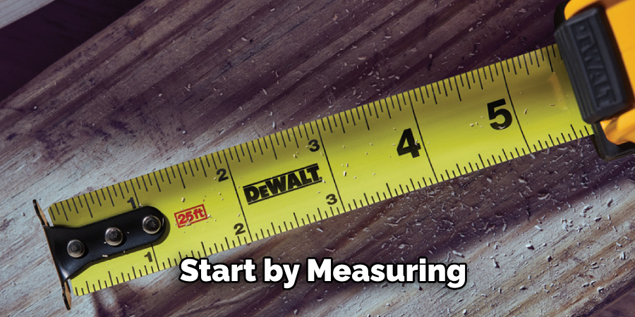 Start by Measuring 