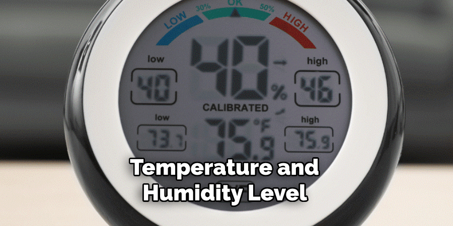 Temperature and Humidity Level 