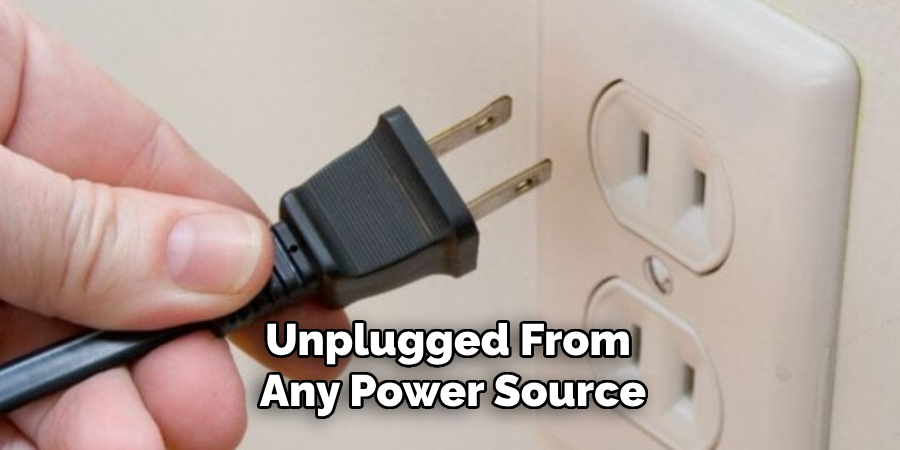 Unplugged From Any Power Source